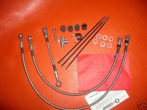 Stahlflex - Bremsleitung _ Satz vorn _ CBR 600 F _ Baujahr 1995 -1998