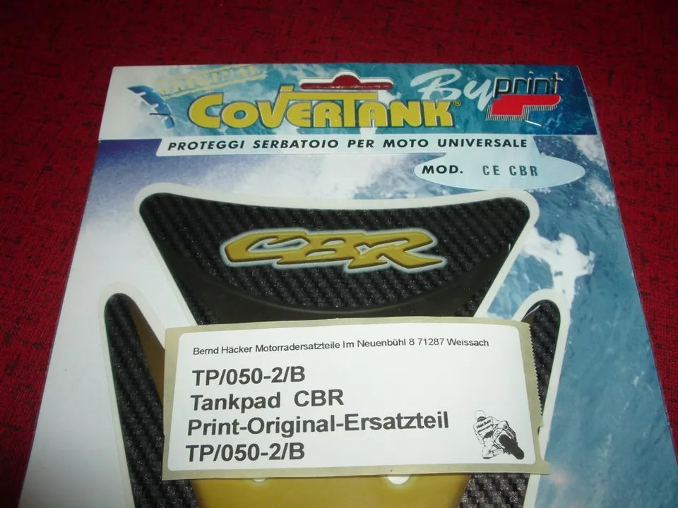 Tankpad _ Tankschutz _ Honda _ CBR - Modelle_ carbon _ gelb _ super Qualität
