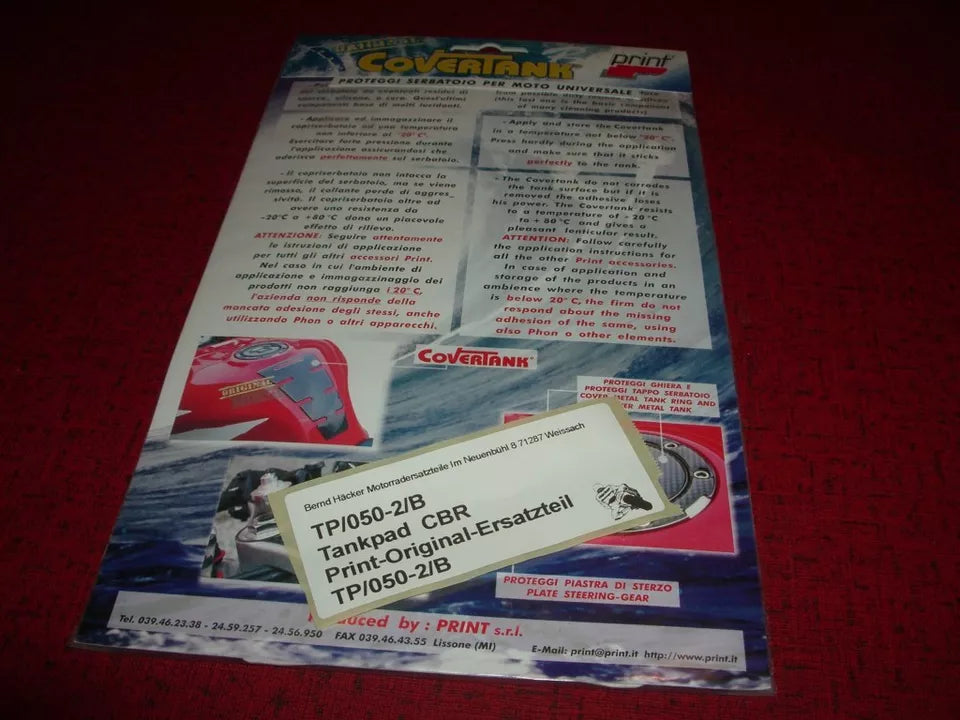 Tankpad _ Tankschutz _ Honda _ CBR - Modelle_ carbon _ gelb _ super Qualität