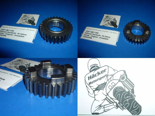 Gear 28 teeth _ GEAR, 28T _ CX 500 T _ CX 650 T _ 1982 - 1985 _ 23471-MC7-000