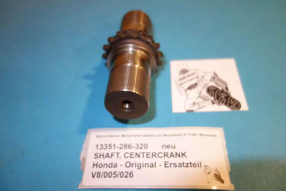 SHAFT, CENTERCRANK _ CB 250 + 350 _ CL 250 + 350 _ SL 350 _ 13351-286-320