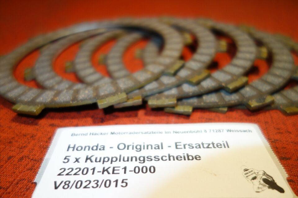 Clutch plates _ XL 250 R _ Year of manufacture 1984 - 1987 _ 22201-KE1-000