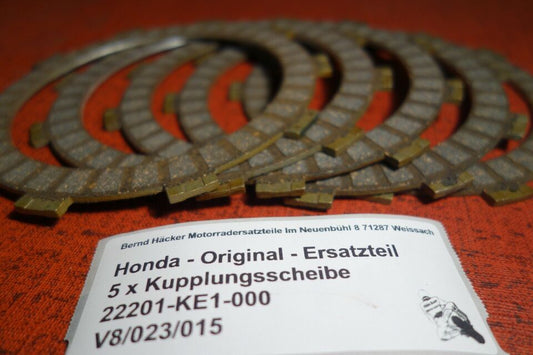 Clutch plates _ XL 250 R _ Year of manufacture 1984 - 1987 _ 22201-KE1-000